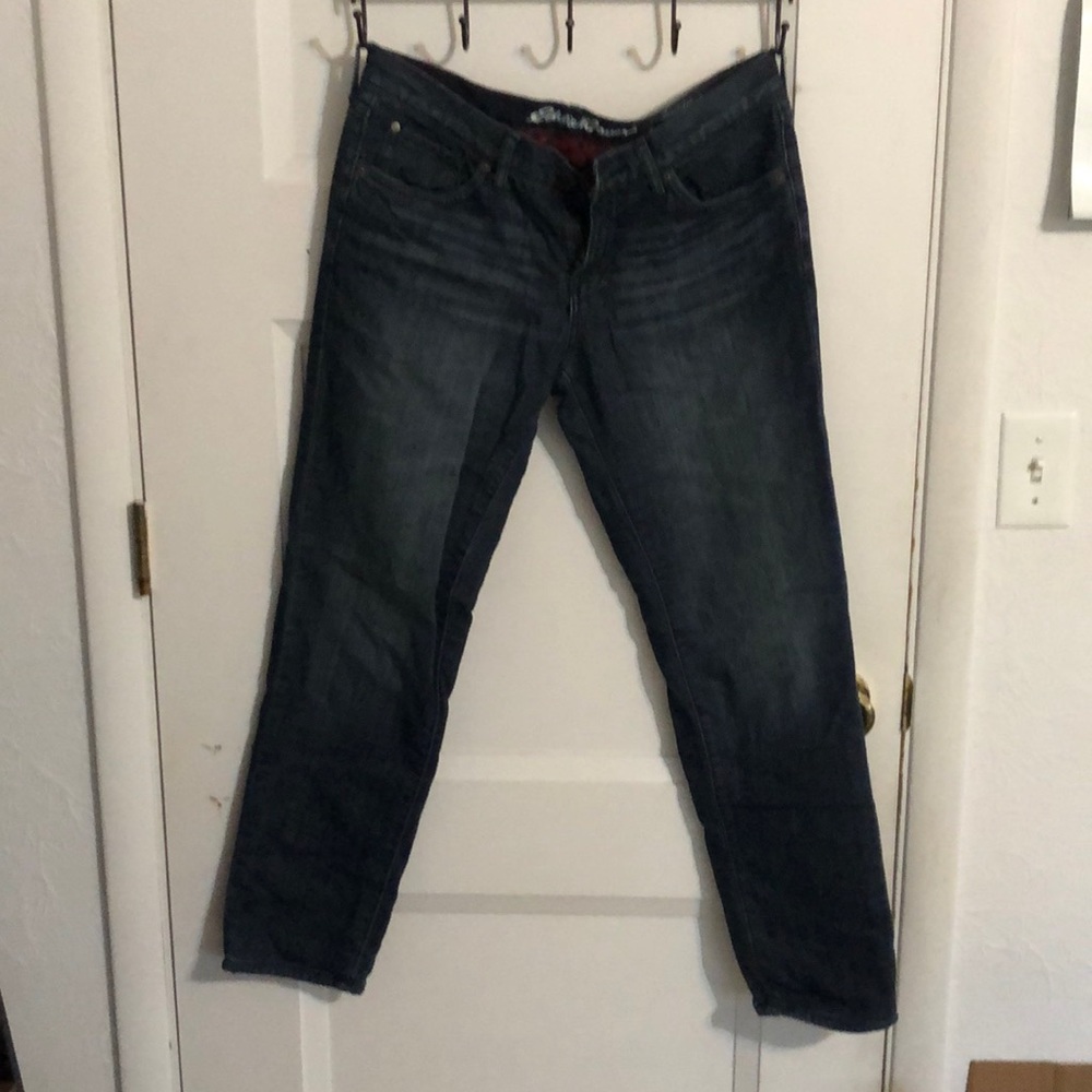 Flannel lined jeans